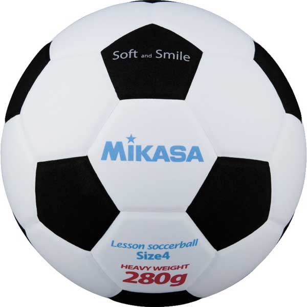 ミカサ SF428-WBK サッカーボール 4号球MIKASA スマイルサッカー (ホワイト/ブラック)[SF428WBK] 返品種別A