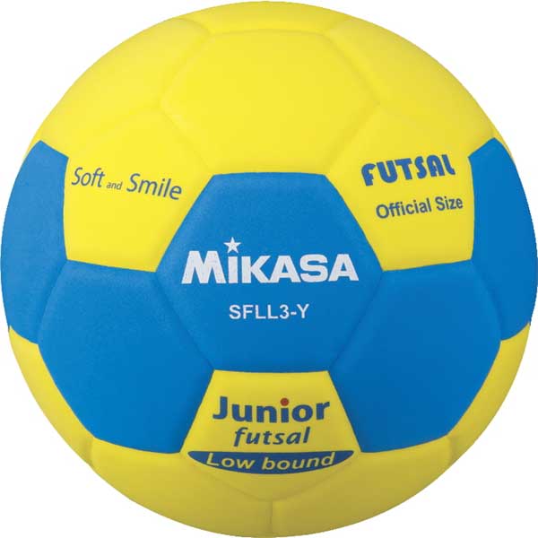ミカサ SFLL3-Y フットサルボール 軽量3号球MIKASA スマイルフットサル (イエロー)[SFLL3Y] 返品種別A