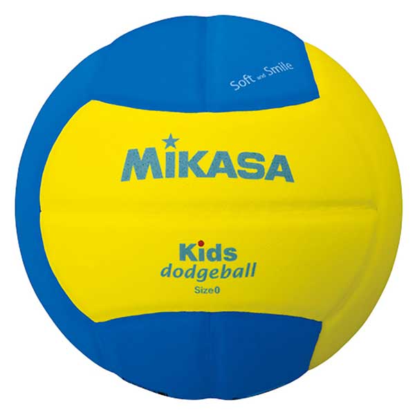 ミカサ SD00-YBL ドッジボール 0号球MIKASA スマイルドッジ (イエロー/ブルー)[SD00YBL] 返品種別A