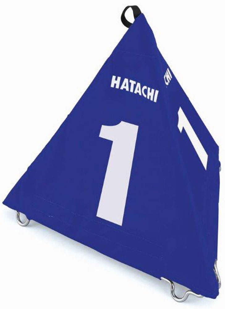ハタチ HAC-BH4210-27-14 BIGさんかく表示板（ブルー・ナンバー：14）HATACHI グラウンドゴルフ用品[HACBH42102714] 返品種別A