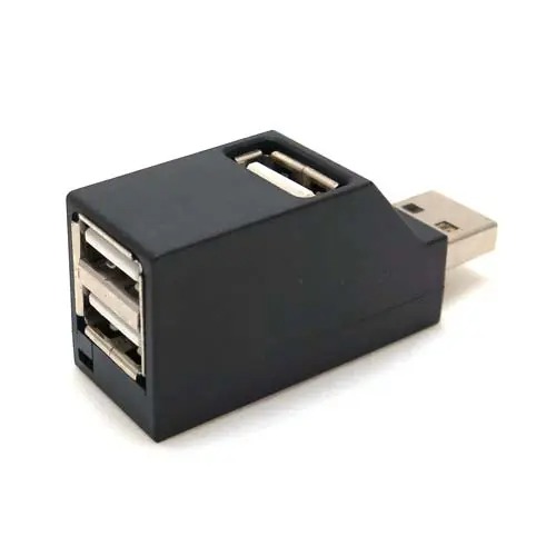 タイムリー BLOCK3-BK USBハブ USB A 3ポート[BLOCK3BK] 返品種別A
