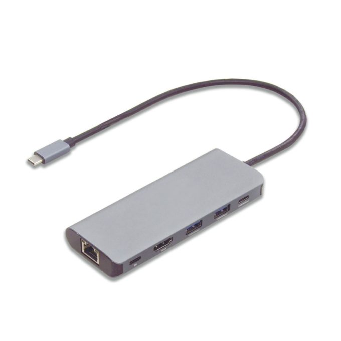ラトックシステム RS-JSDS01 USB Type-C マルチアダプター 6ポート PD 30cm【Joshin限定商品】[RSJSDS01] 返品種別A