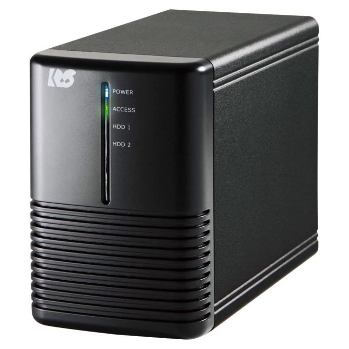 ラトックシステム RS-EC32-U31RZ USB3.1 Gen 2 RAIDケース（HDD2台用・10Gbps対応）[RSEC32U31RZ] 返品種別A