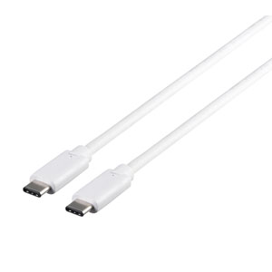 バッファロー BSUCC31105WH USB3.1ケーブル 0.5m (C to C) ホワイト[BSUCC31105WH] 返品種別A