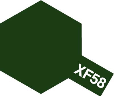 タミヤ タミヤカラー エナメル XF-58 オリーブグリーン【80358】塗料 返品種別B