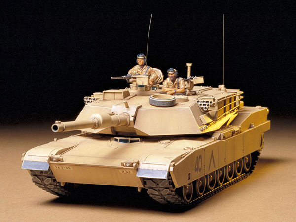 タミヤ 1/35 アメリカ M1A1戦車 ビッグガン・エイブラムス 【35156】プラモデル 返品種別B
