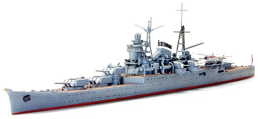 タミヤ 1/700 ウォーターライン 日本軽巡洋艦 熊野(くまの)【31344】プラモデル 返品種別B