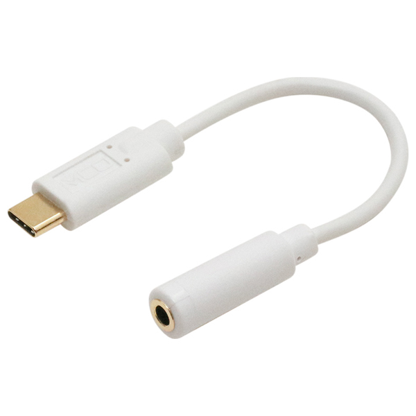 MCO SAD-CE04/WH USB Type-C to 3.5mm(4極)オーディオ変換ケーブル（ホワイト）[SADCE04WH] 返品種別A