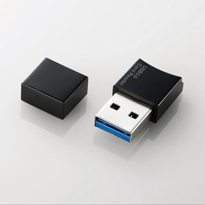 エレコム MR3-C008BK USB3.0対応microSD専用メモリカードリーダ（ブラック）[MR3C008BK] 返品種別A
