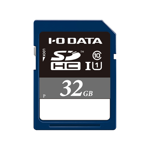 I/Oデータ SDH-UT32GR SDHCメモリーカード 32GB Class10 UHS-1[SDHUT32GR] 返品種別A