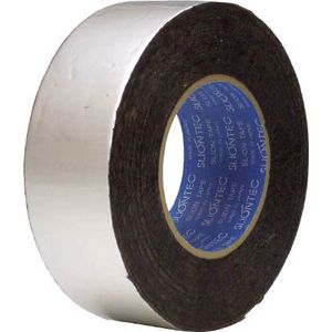 日立マクセル スリオンテック スーパーブチルテープ片面 幅50mm×長さ20m（ブラック/シルバー）1巻 983000-20-50X20返品種別B