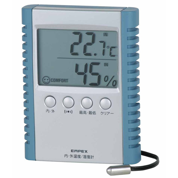 エンペックス TD-8172 デジタル湿度計/内・外温度計 デジコンフォIIEMPEX[TD8172] 返品種別A