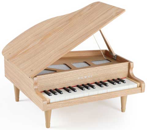 カワイ 1144 ミニピアノ （ナチュラル）KAWAI グランドピアノタイプ[1144グランドピアノナチユラル] 返品種別A