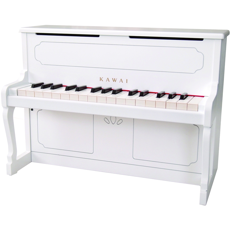 カワイ 1152 ミニピアノ（ホワイト）KAWAI アップライトピアノタイプ[1152アプライトピアノホワイト] 返品種別A