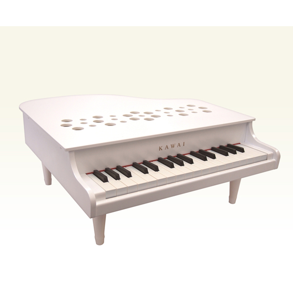 カワイ 1162-P32-ホワイト ミニピアノ（ホワイト）KAWAI グランドピアノタイプ[1162P32ホワイト] 返品種別A