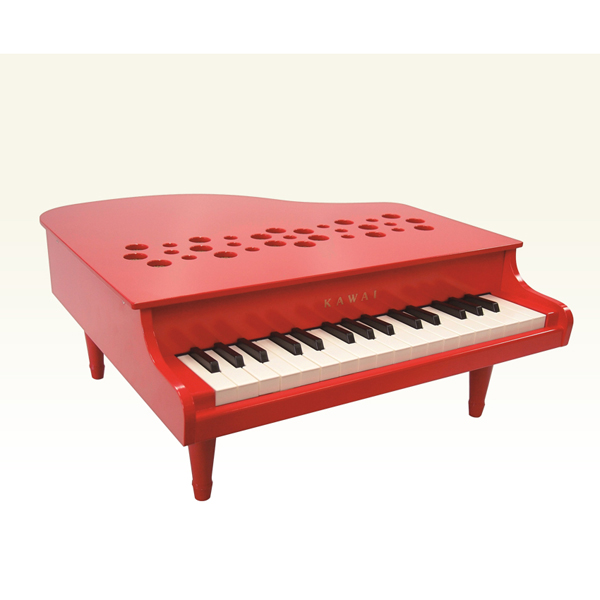 カワイ 1163-P32-レッド ミニピアノ（レッド）KAWAI グランドピアノタイプ[1163P32レド] 返品種別A