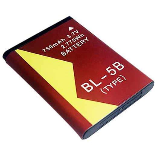 ナガオカ BL-5B movio コンパクトデジタルカメラ「MAF100」用バッテリー[BL5B] 返品種別A