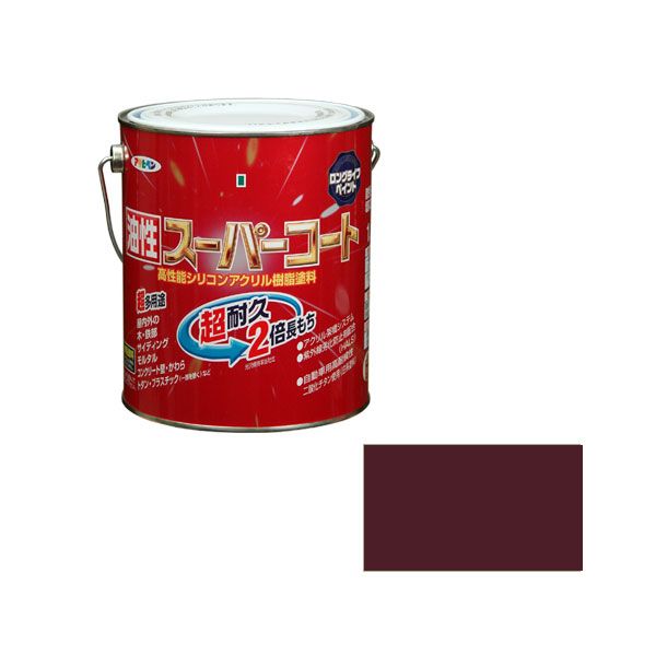 アサヒペン ユセイSPコ-ト1.6L CH 油性スーパーコート 1.6L(チョコレート)[ユセイSPコト16LCH] 返品種別B