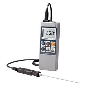 佐藤計量器製作所 SK1260 デジタル温度計（アラーム付）[SK1260サトウ] 返品種別B