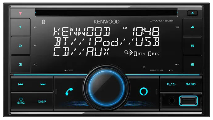 ケンウッド DPX-U760BT CD/USB/iPod/BluetoothレシーバーMP3/WMA/AAC/WAV/FLAC対応 2DINKENWOOD[DPXU760BT] 返品種別A