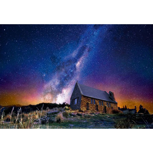 エポック社 心にのこる輝きの風景 満天の星空 テカポ-ニュージーランド 300ピース 光るパズル【28-029】ジグソーパズル 返品種別B
