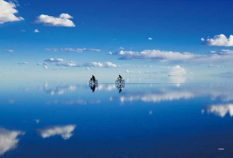 エポック社 世界の風景 奇跡の湖 ウユニ塩湖 - ボリビア 1053スーパースモールピース【31-037】ジグソーパズル 返品種別B