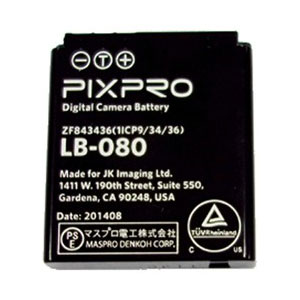 コダック LB080 「SP360」「SP1用」バッテリー[LB080] 返品種別A