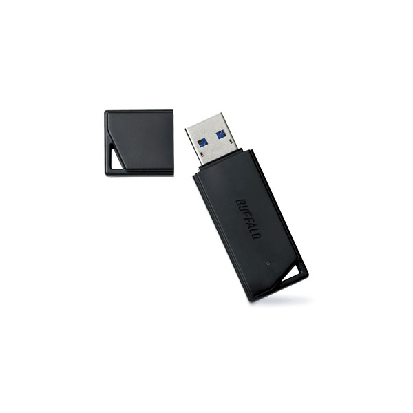 BUFFALO （バッファロー） RUF3-K32GB-BK USB3.1(Gen1) USBメモリ 32GB（ブラック）[RUF3K32GBBK] 返品種別A