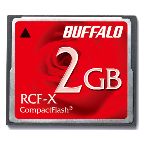 BUFFALO （バッファロー） RCF-X2G コンパクトフラッシュ 2GB[RCFX2G] 返品種別A