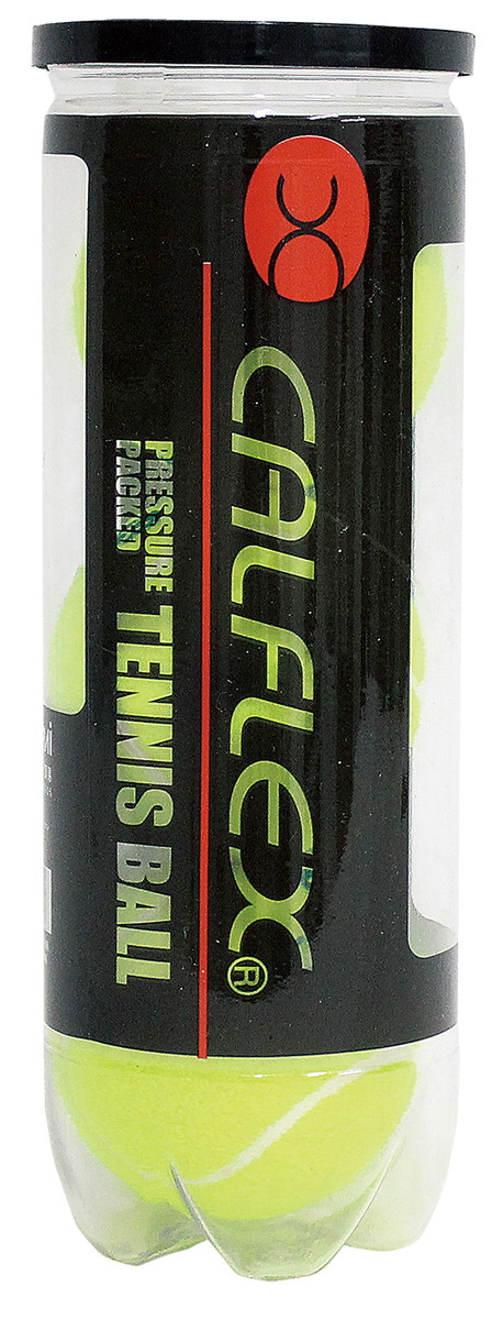 サクライ貿易 LBP-3(サクライ) プレッシャー・硬式テニスボール 3P (イエロー)CALFLEX[LBP3サクライ] 返品種別A