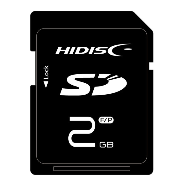 HIDISC HDSD2GCLJP3 SDメモリカード 2GB Speedyハイディスク[HDSD2GCLJP3] 返品種別A