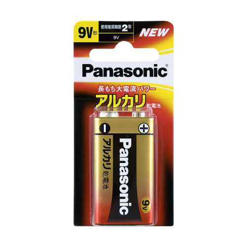 パナソニック 6LR61XJ/1B アルカリ乾電池9V形（1本入）Panasonic[6LR61XJ1B] 返品種別A