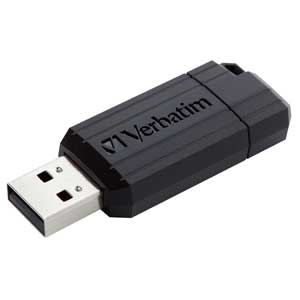 バーベイタム USBP8GVZ3 USB2.0対応 フラッシュメモリ 8GB（ブラック）[USBP8GVZ3] 返品種別A