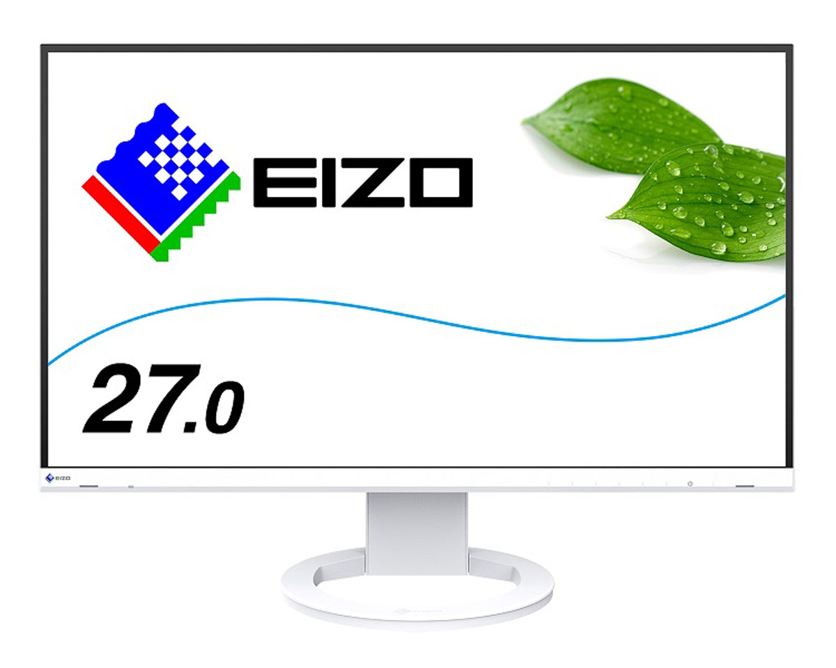 EIZO EV2760-WT 27型ワイド Flex Scan 液晶ディスプレイ (ホワイト)[EV2760WT] 返品種別A