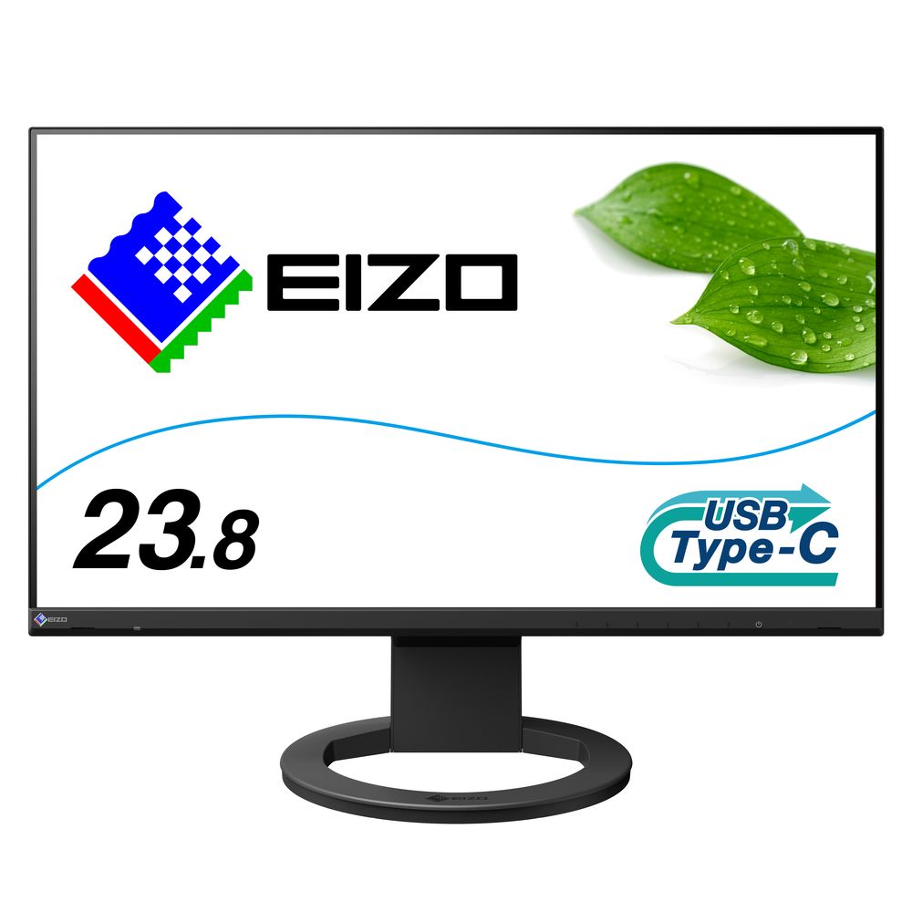 EIZO EV2480-ZBK 23.8型 Flex Scan 液晶ディスプレイ(ブラック)ニュースタンダードモデル[EV2480ZBK] 返品種別A