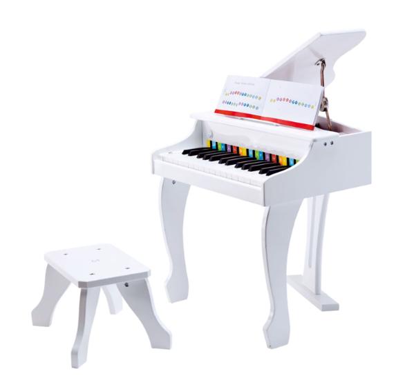 HAPE デラックスグランドピアノ（白色）【E0338A】 返品種別B