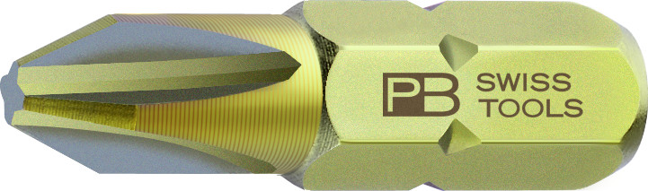PBスイスツールズ DIN ISO 1173 準拠形状 C 6.3(1/4) HEX プラスビット 刃先+4 PB Swiss Tools PB C6.190/4 PB C6.190/4返品種別B