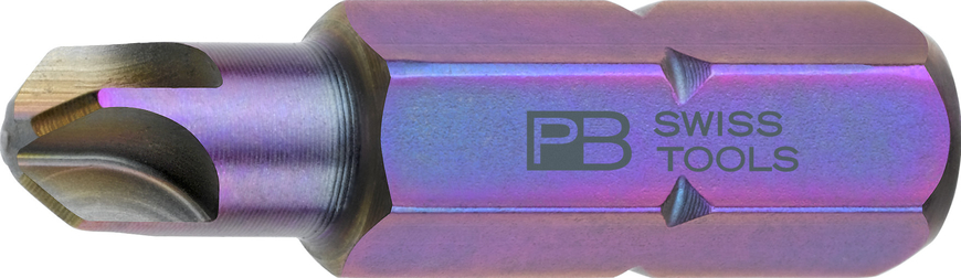 PBスイスツールズ PB C6.187/1 DIN ISO 1173 準拠1/4HEX TORQSETビット 刃先#1PB Swiss Tools PB C6.187/1[PBC61871] 返品種別B