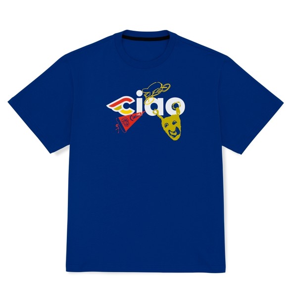 チネリ 205037-002101 サイクル用Tシャツ CIAO ICONS カラー：BLUE NAVY サイズ：Scinelli[205037002101] 返品種別B