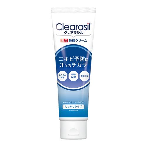 レキットベンキーザー・ジャパン クレアラシル 薬用洗顔クリームしっかり（120g） 返品種別A