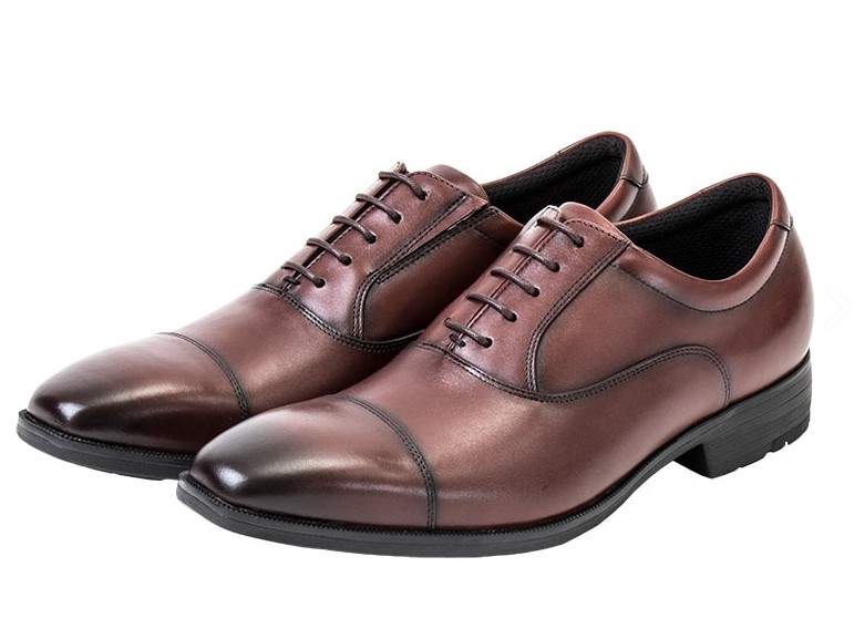 テクシーリュクス ビジネスシューズ ストレートチップ（ワイン・29.0cm） TU-7010-046-29.0返品種別A