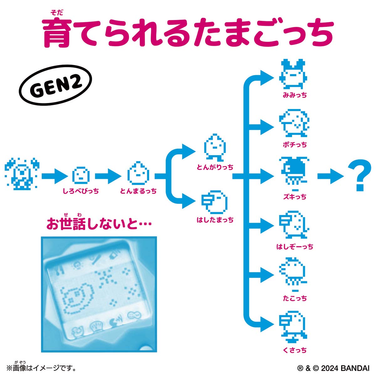 海で発見たまごっち