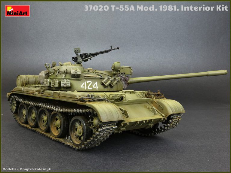 ミニアート1:35Ｔ-55ＡMOD.1981 ミニアート1:35T-55AMOD.1981